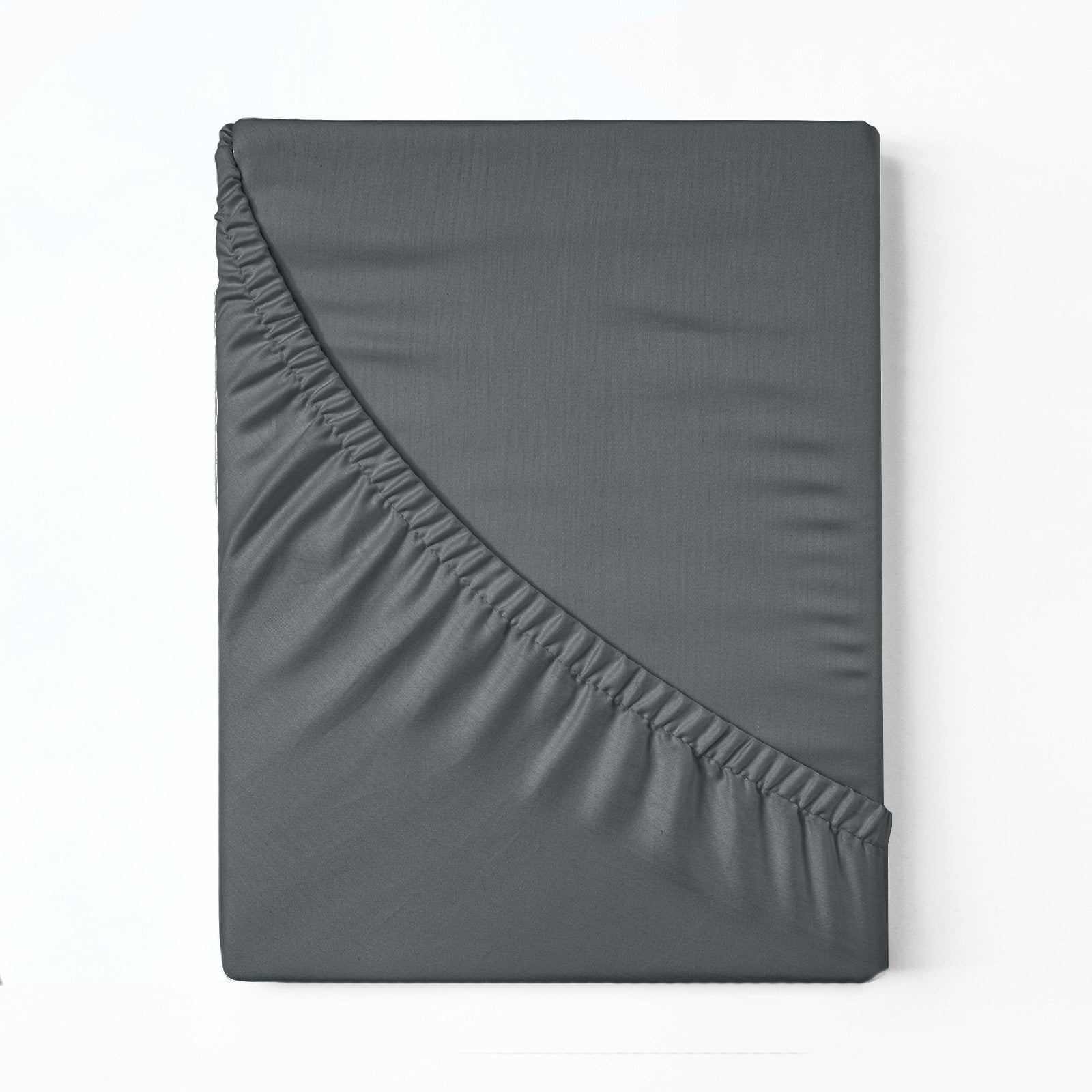 Royal Comfort 1000 Thread Count Fitted Sheet in various colors, showcasing its luxurious texture and quality.