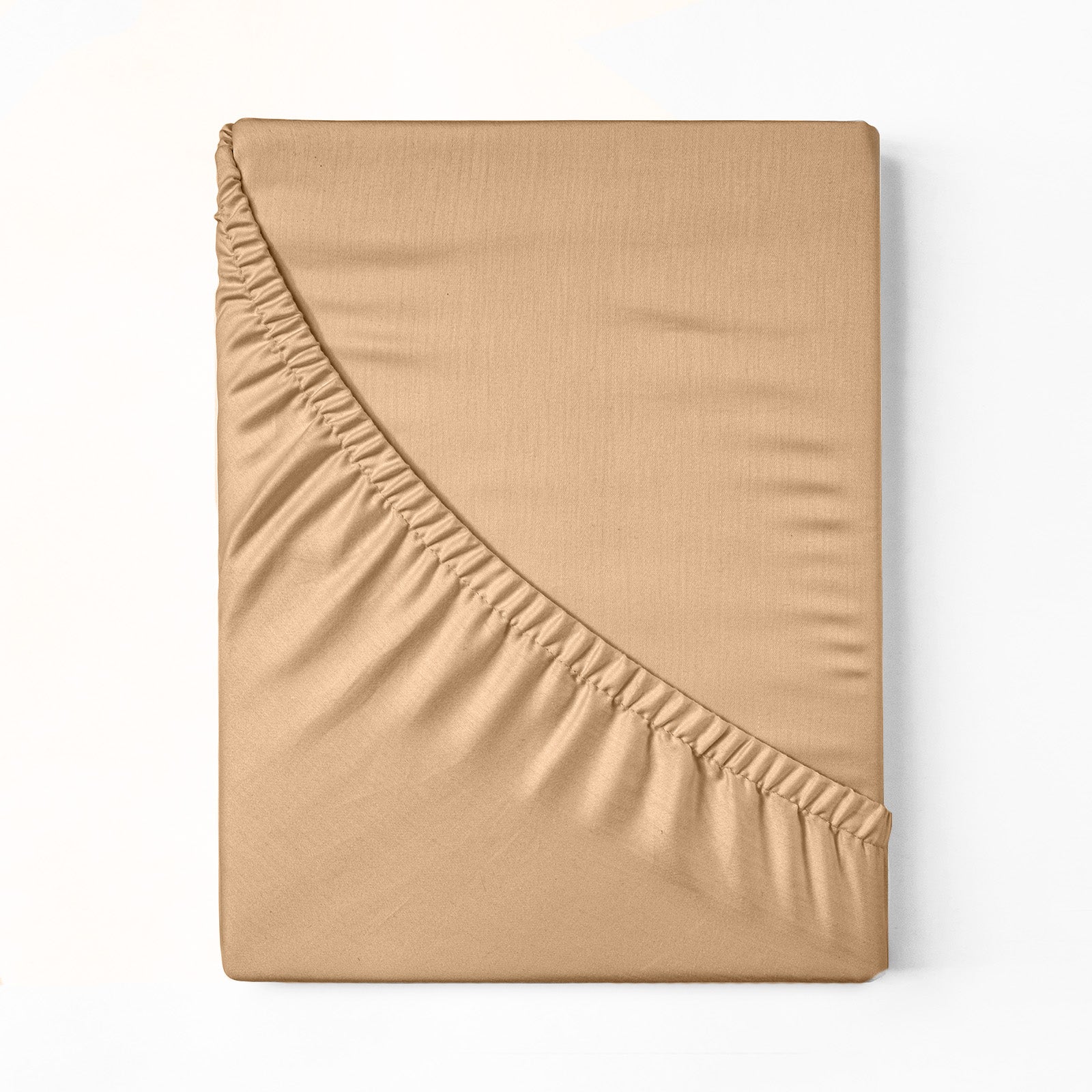 Royal Comfort 1200 Thread Count Fitted Sheet in various colors, showcasing its luxurious texture and quality fabric.
