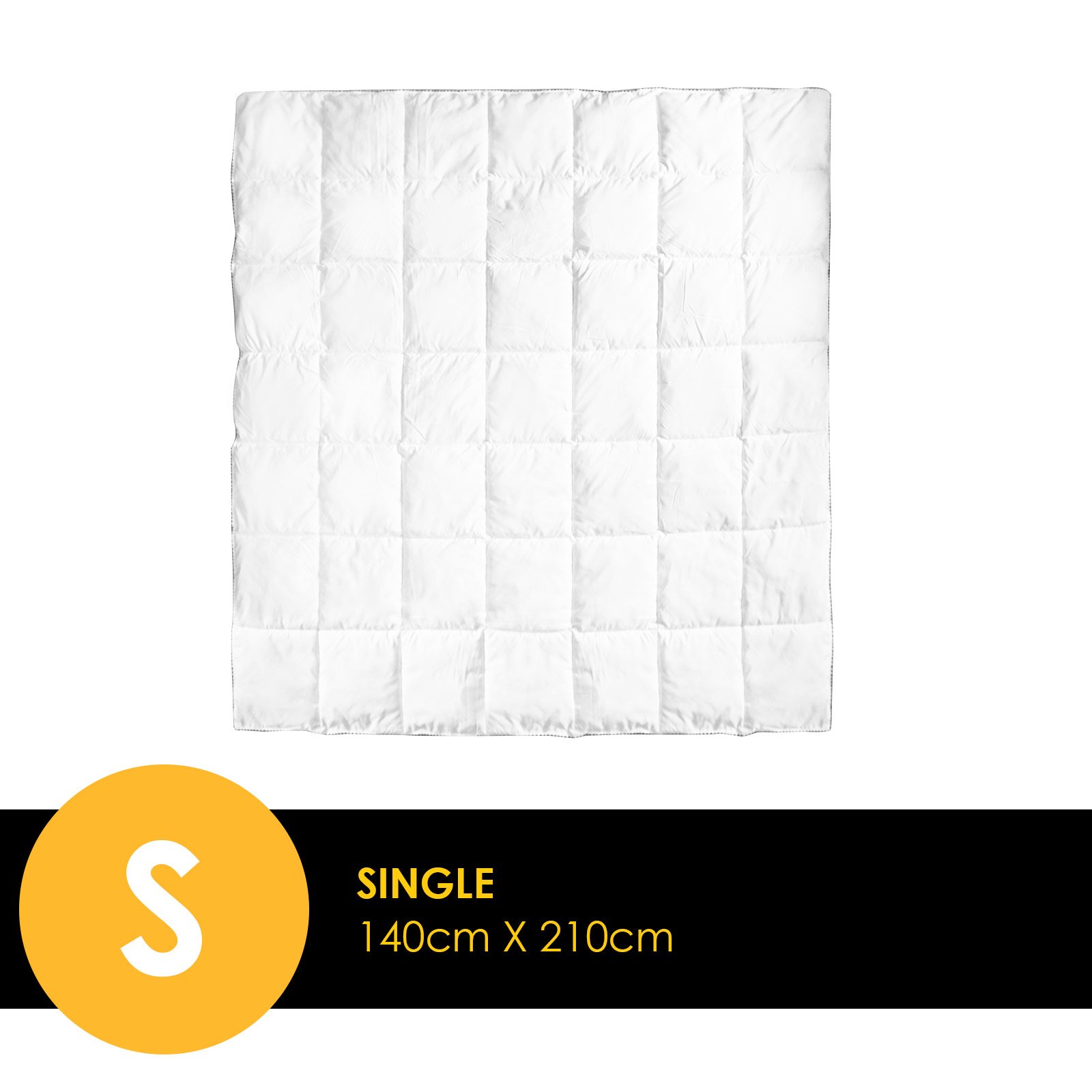 Royal Comfort Bamboo Blend Quilt featuring a luxurious 250GSM design, made from 40% bamboo and 60% microfibre with a 100% cotton cover.