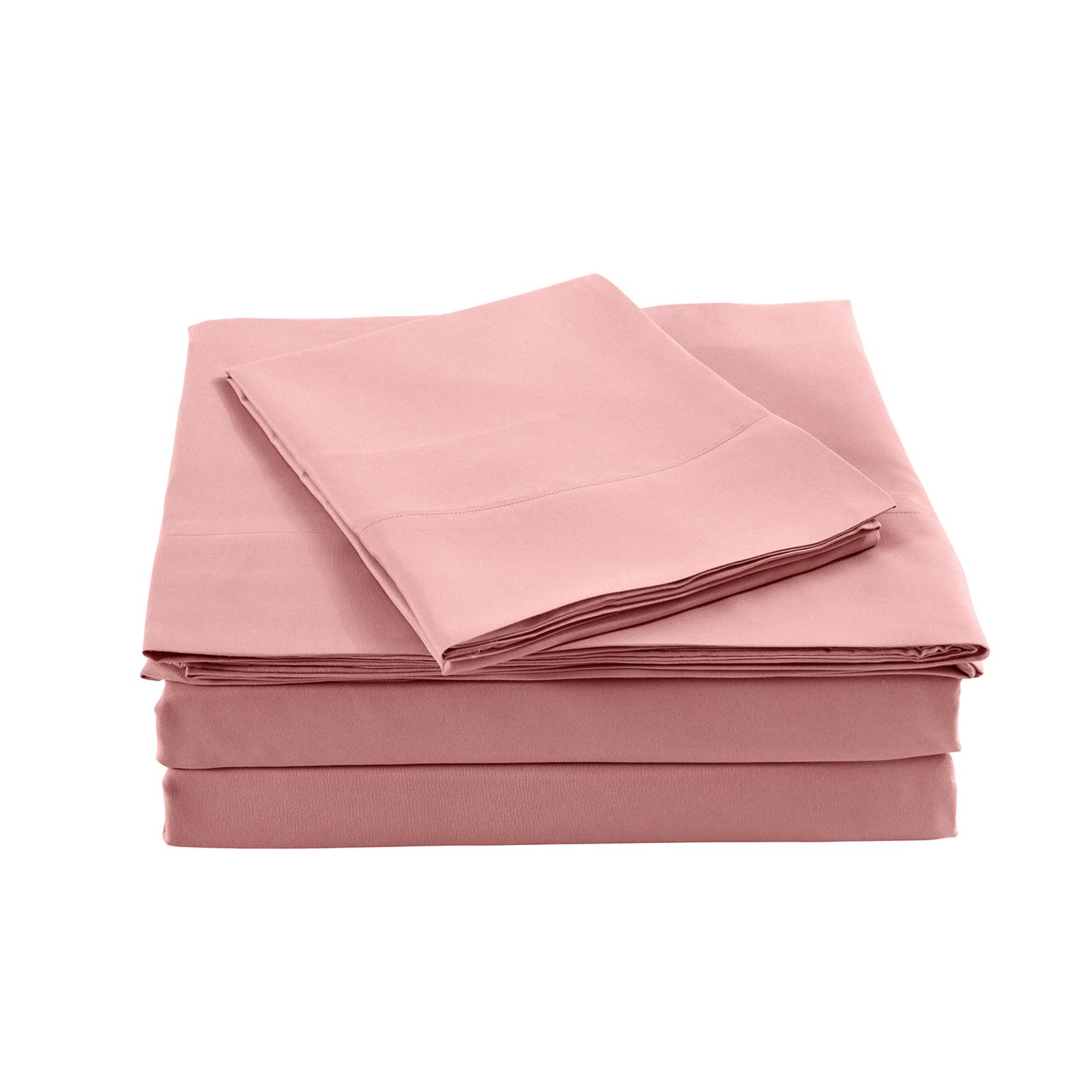 Royal Comfort Bamboo Blended Sheet Set featuring 1000TC ultra-soft fabric in elegant design, showcasing flat sheet, fitted sheet, and pillowcases.