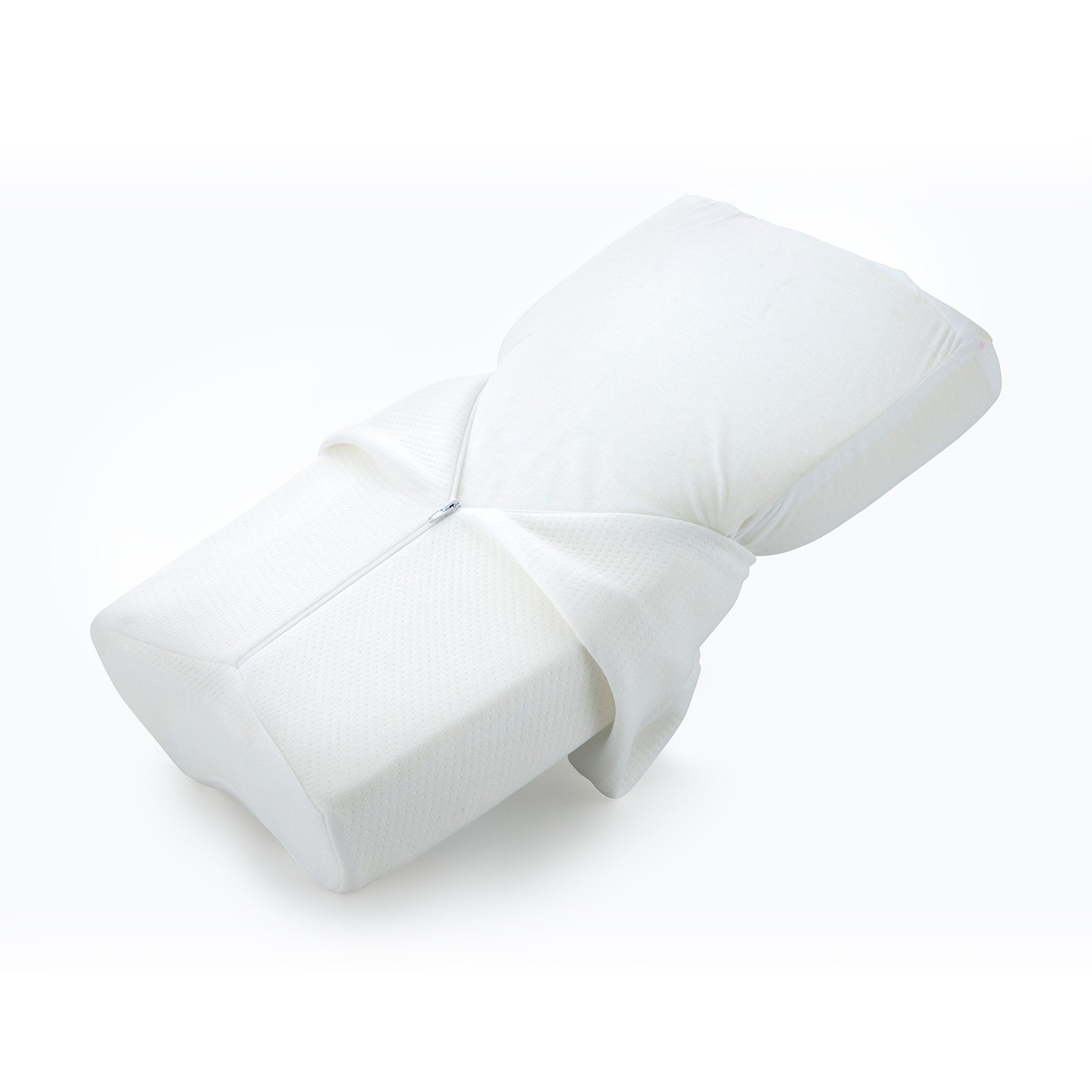 Royal Comfort Cooling Gel Contour High Density Memory Foam Pillow Twin Pack featuring a cooling gel layer and contoured design for optimal support.