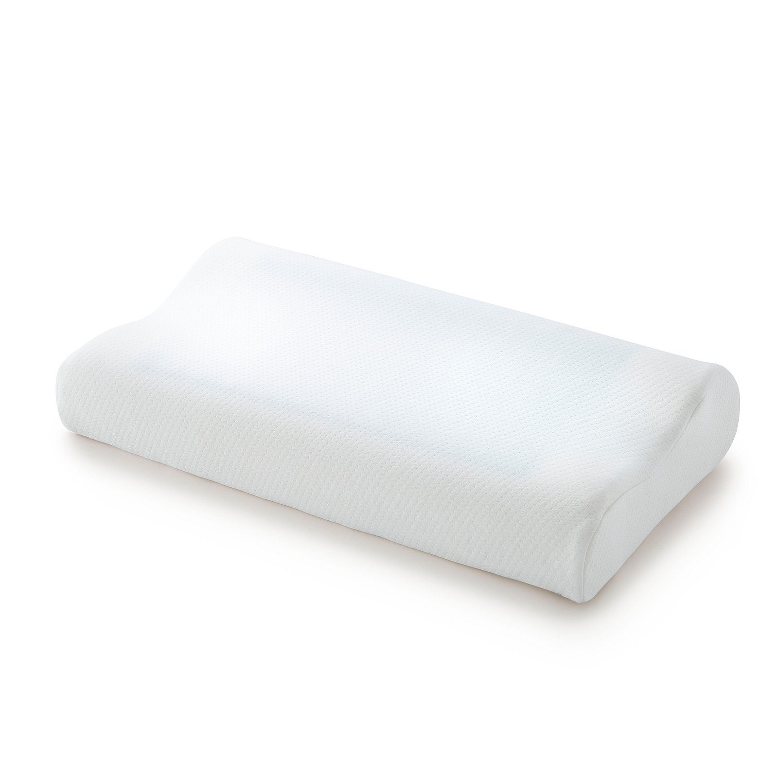 Royal Comfort Cooling Gel Contour High Density Memory Foam Pillow Twin Pack featuring a cooling gel layer and contoured design for optimal support.