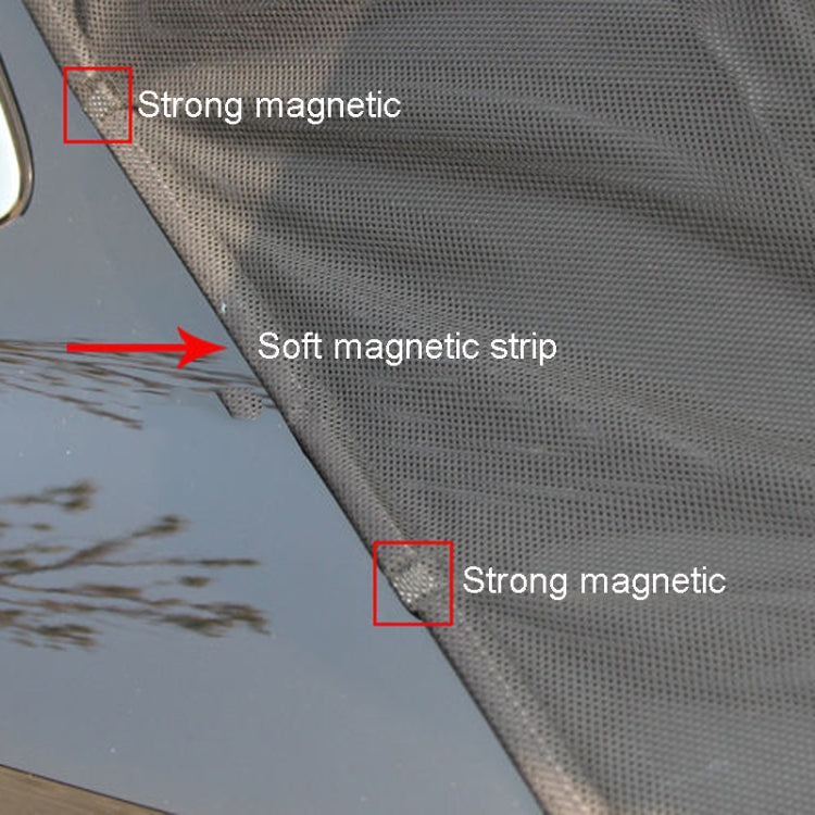 S 144 x 150cm Car Tailgate Anti-Mosquito and Insect Screens, featuring a high-density nylon net design for effective insect protection.