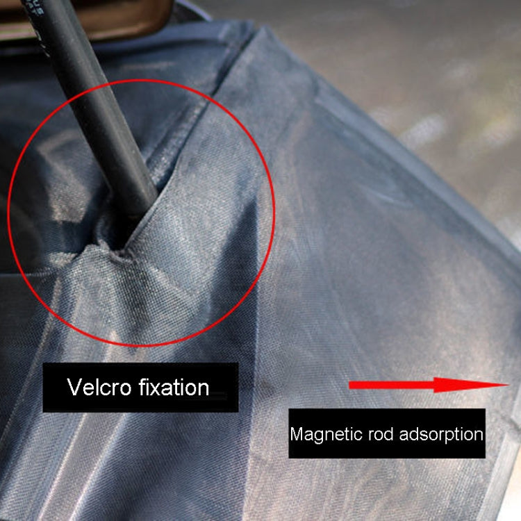 S 144 x 150cm Car Tailgate Anti-Mosquito and Insect Screens, featuring a high-density nylon net design for effective insect protection.