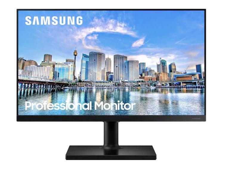 SAMSUNG 22' Full HD FreeSync IPS Monitor showcasing its sleek design and vibrant display.