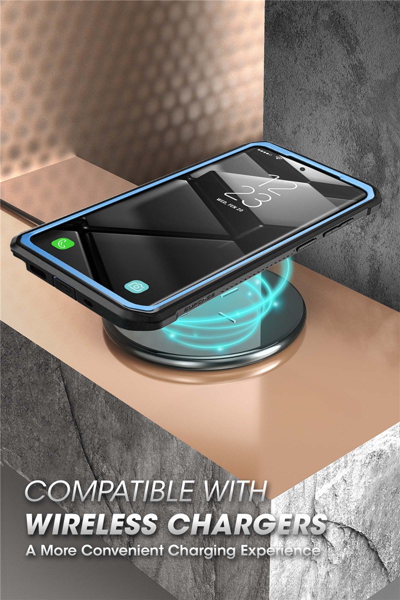 Samsung Galaxy Note 20 Ultra UB Pro Full-Body Rugged Case in various colors with kickstand feature.