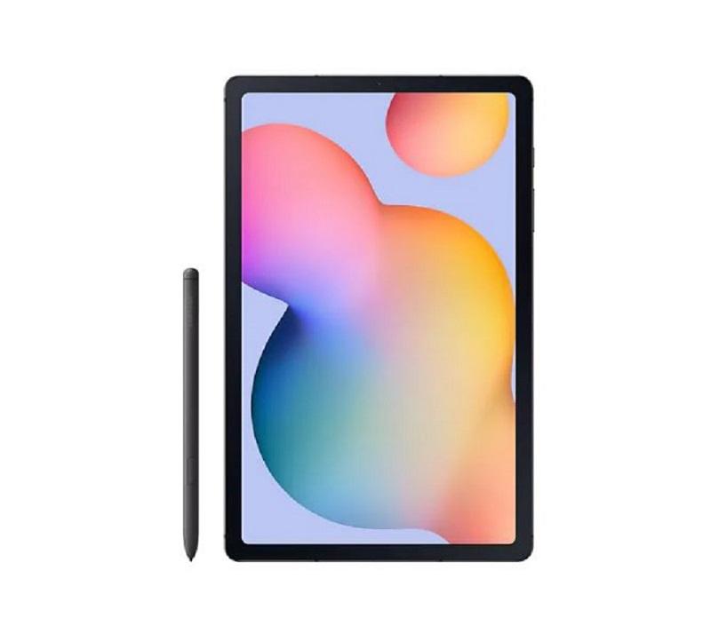 Samsung Galaxy Tab S6 Lite Wi-Fi 64GB with Galaxy S Pen, showcasing its sleek design and vibrant display.