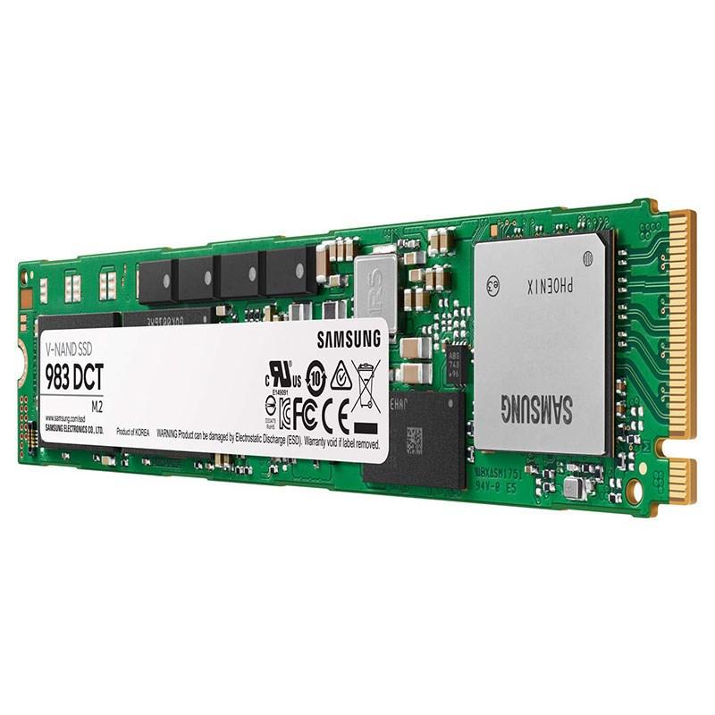 SAMSUNG PM983 1.92TB M.2 NVMe Enterprise SSD with specifications and features highlighted.