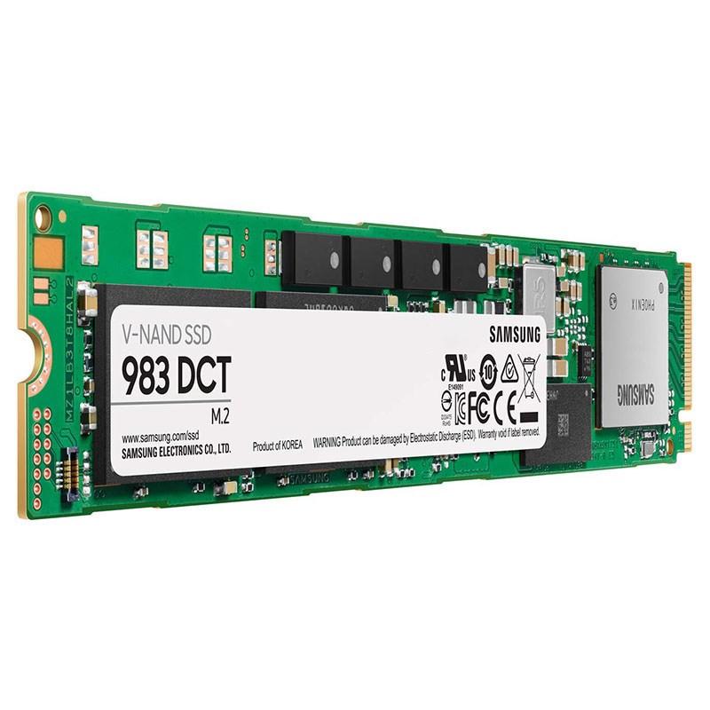 SAMSUNG PM983 960GB M.2 NVMe Enterprise SSD with specifications and features highlighted.