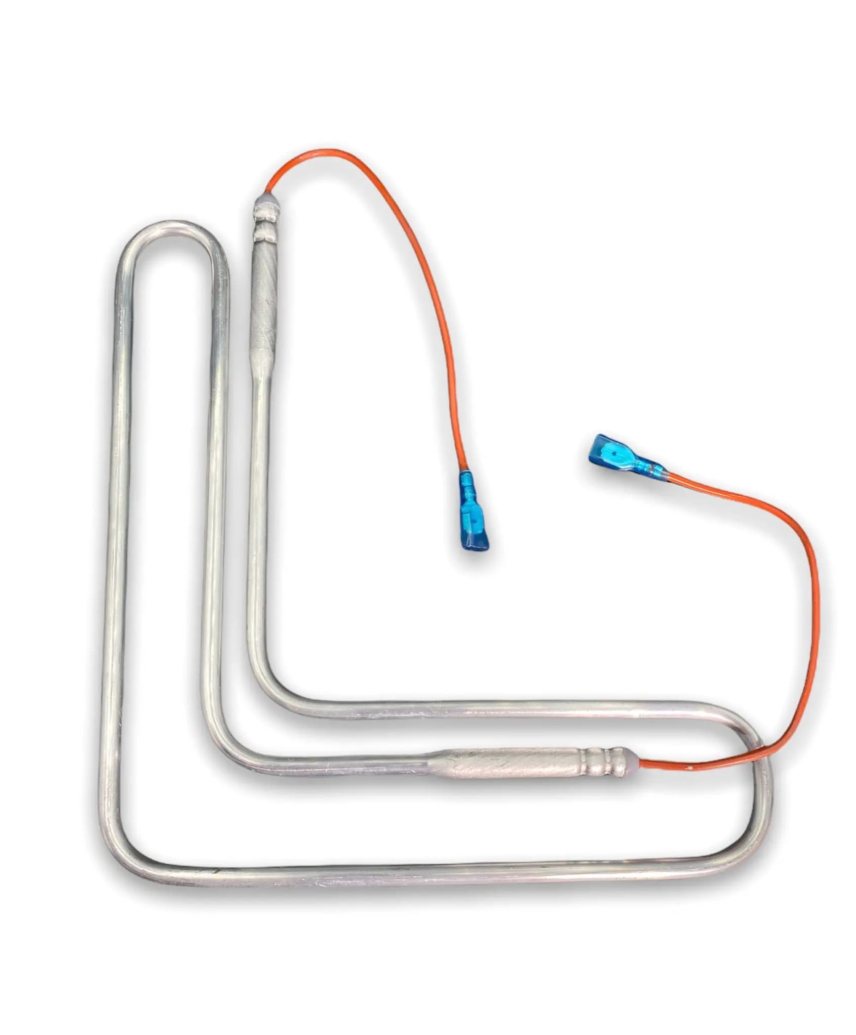 Samsung Refrigerator Defrost Booster Kit with heating coil and connectors for efficient defrosting and noise reduction.