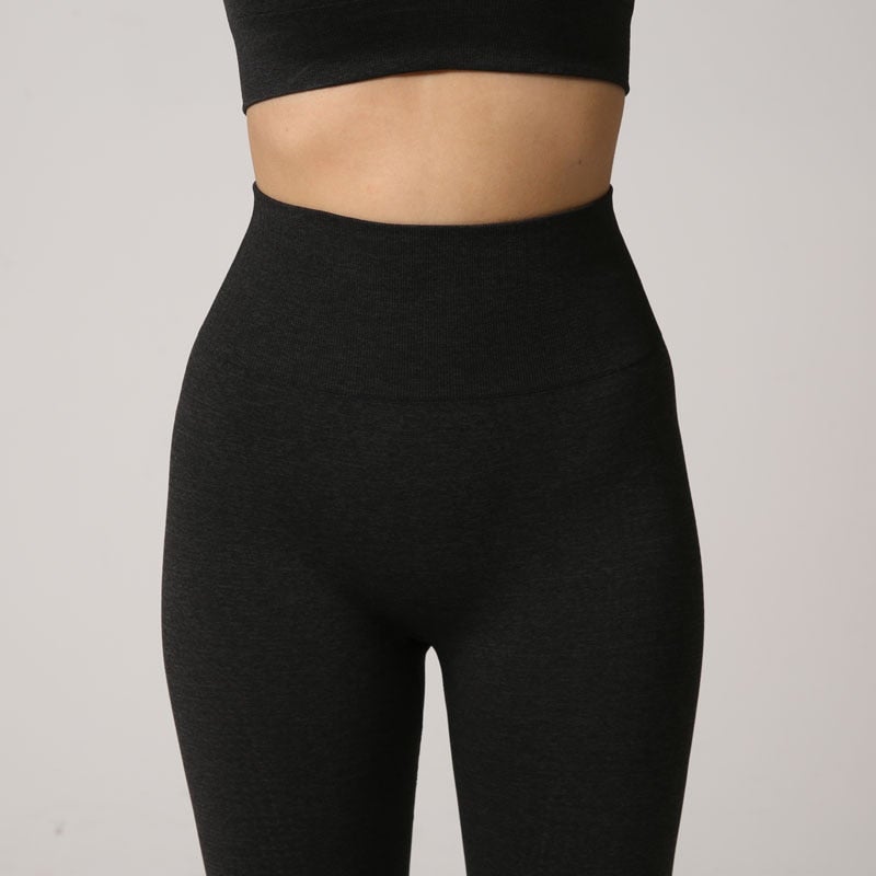 Seamless Women Energy Leggings in various colors, showcasing high waist design and stretchy fabric, ideal for fitness and yoga.