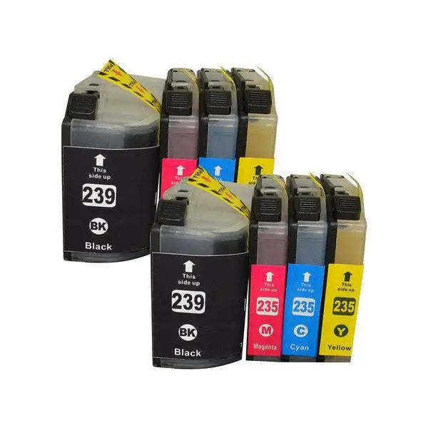 Series LC-239 Premium Compatible Inkjet Cartridge set including black, cyan, magenta, and yellow cartridges.