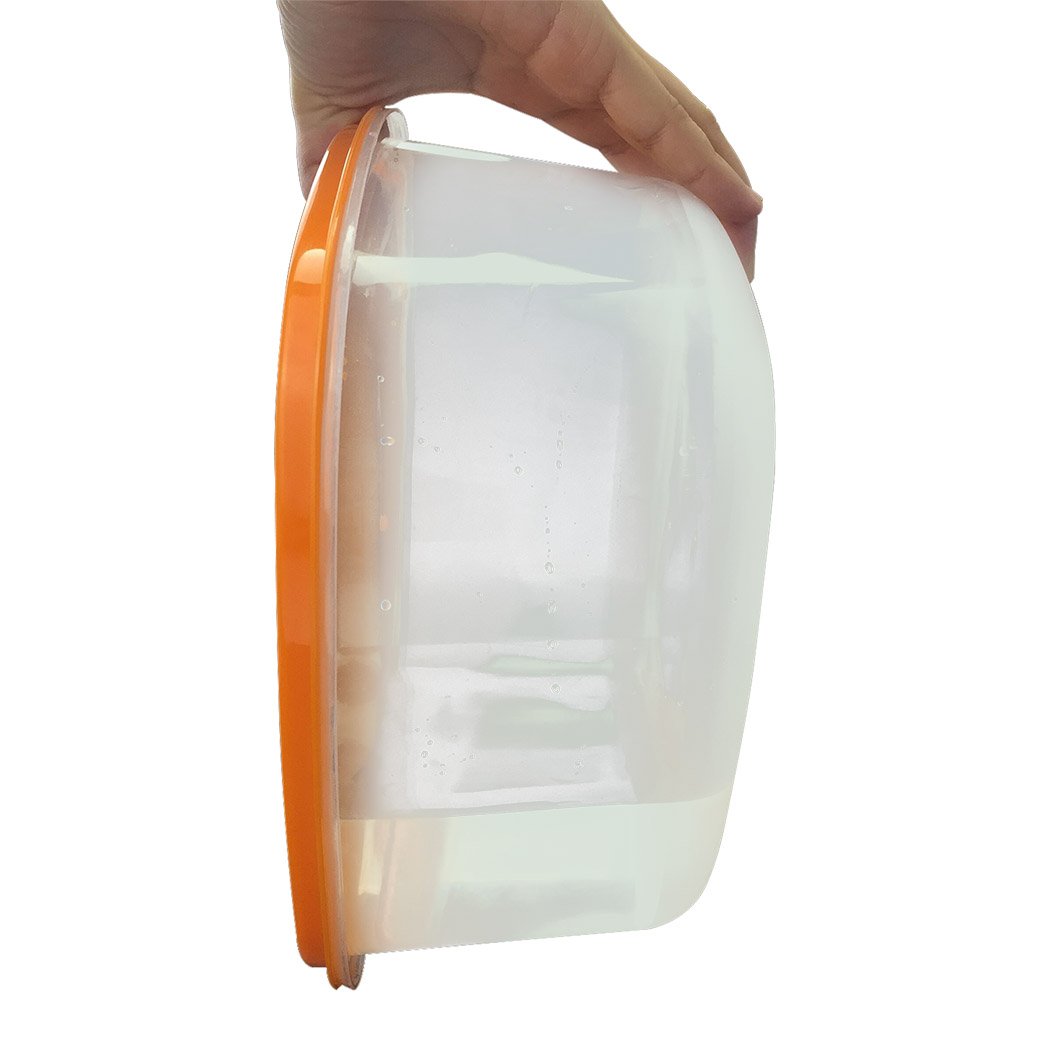 Set of 7 colorful reusable bowl lids for food storage, showcasing various sizes and vibrant rainbow colors.