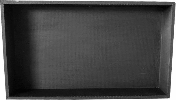 Prefabricated Shower Niche measuring 350 x 600 x 92mm, designed for bathroom renovations, showcasing a waterproof and tile-ready surface.