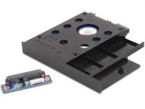 SHUTTLE PHD2 2nd HDD Rack Kit for XS35 Series, black design, supports 2.5-inch SATA drives.