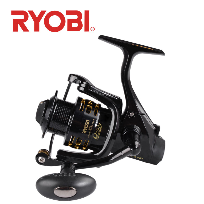 XENOS III HP spinning fishing reel with metal spool and stainless steel bearings, designed for saltwater fishing.