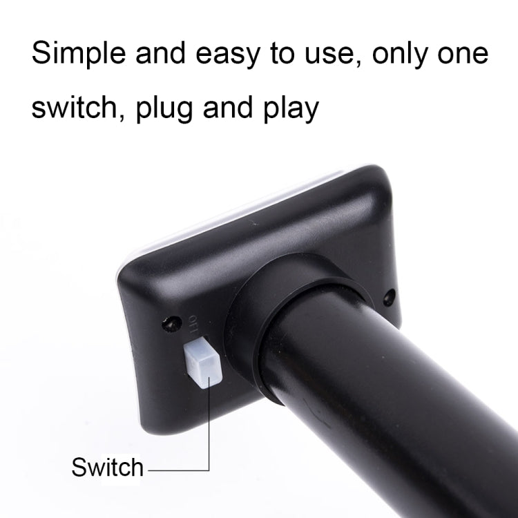 SJZ038 Outdoor Waterproof Solar Ultrasonic Rat Repeller with a sleek design, mounted on a rod, suitable for gardens and farms.