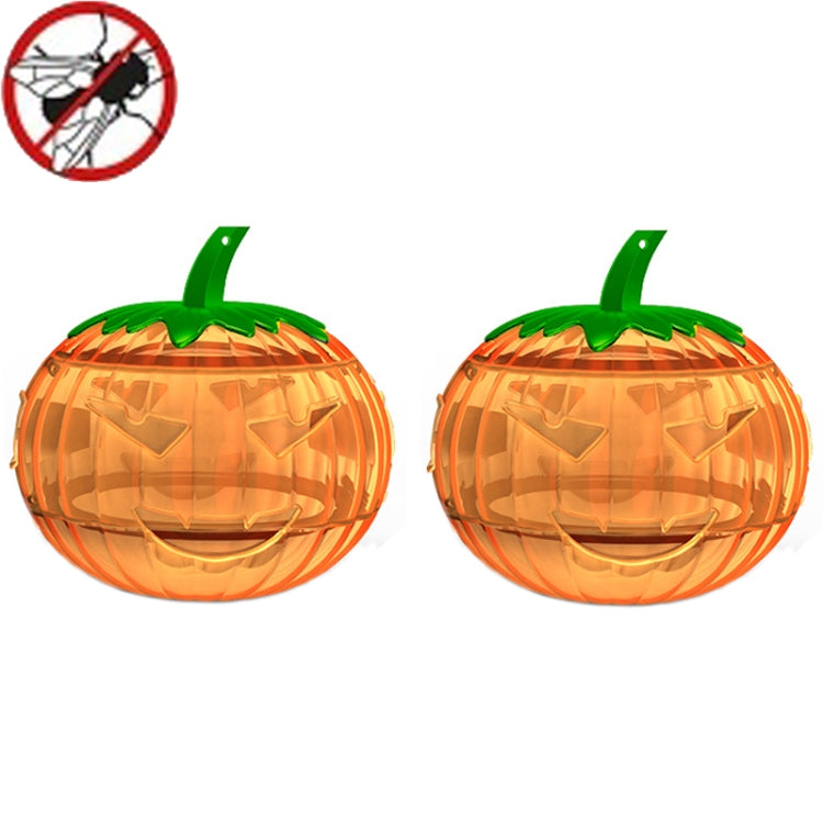 SJZ060 Pumpkin Shaped Fruit Fly Traps in vibrant colors, designed for effective insect trapping and home decor.