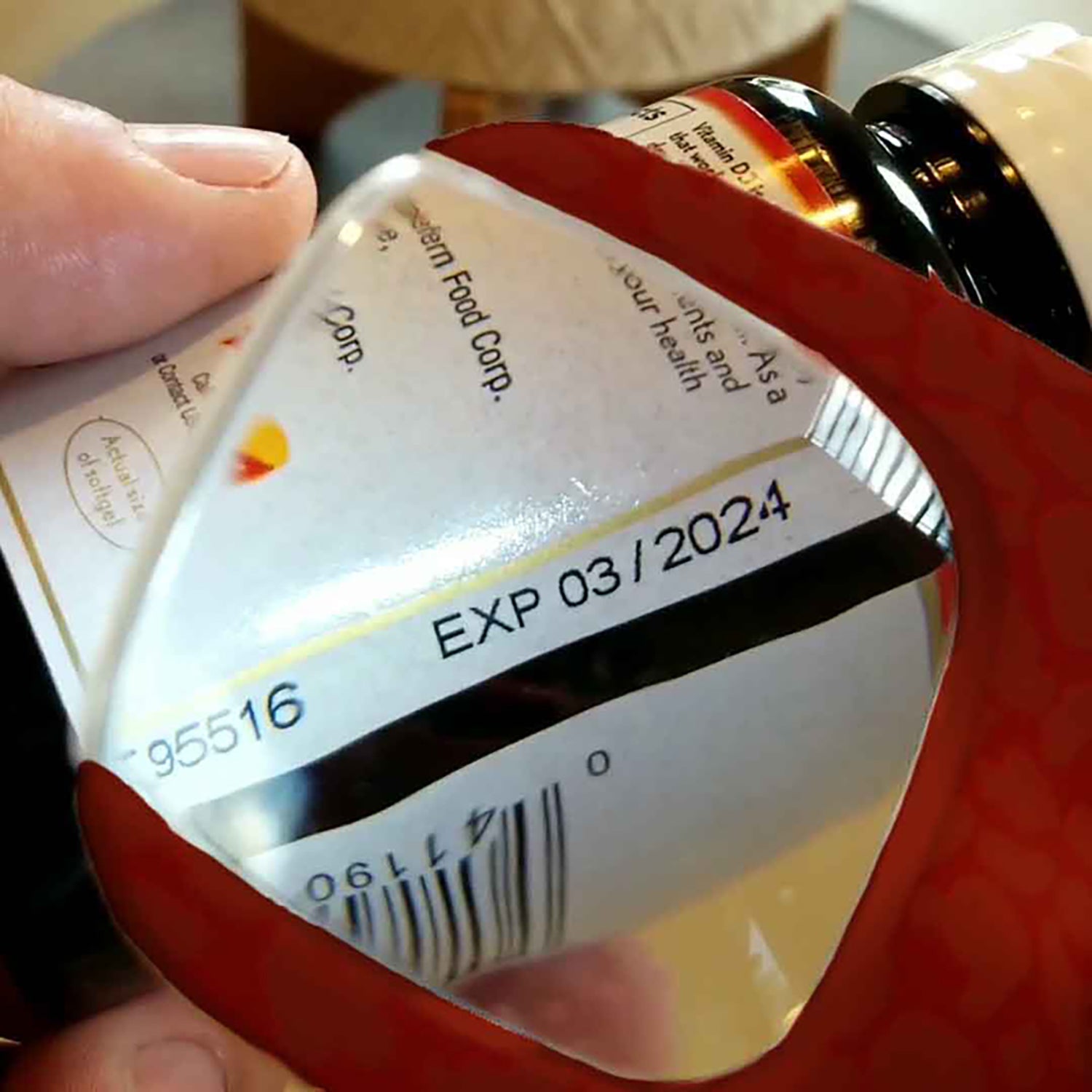 Slate Flipo Small RX Organizer with illuminated magnifying glass and pill dispenser, designed for organizing prescriptions and supplements.