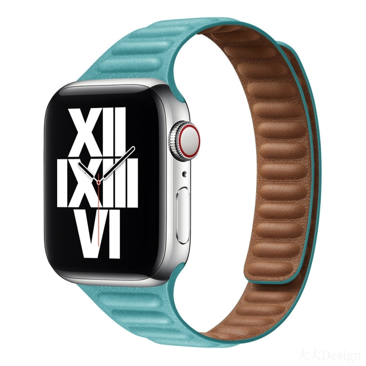 Slimming Loop Magnetic Watch Band for Apple Watch Series 9, 8, and 7 in vibrant colors, showcasing its adjustable and comfortable design.