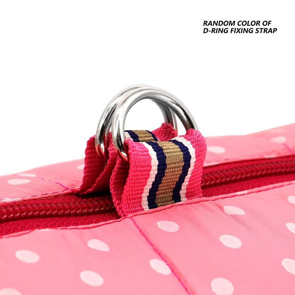 A warm and stylish Snow Down Jacket Coat for small to medium dogs, featuring reflective elements and available in pink and black colors.