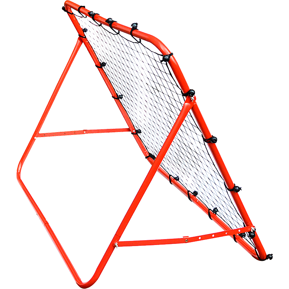 Soccer Rebound Net Sports Trainer with adjustable angles and heavy-duty construction, perfect for practicing soccer skills.