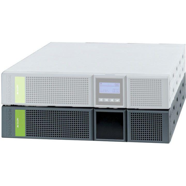 Socomec NETYS PR RT 1700VA Battery Connection module for UPS systems, designed for tower and rack configurations.