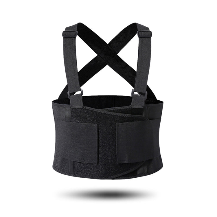 Sports Back Support Belt designed for waist pain protection with adjustable straps and aluminum plate support for stability during sports activities.