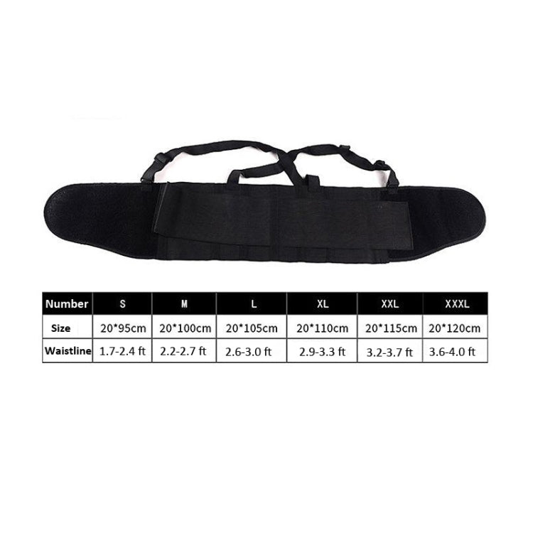 Sports Back Support Belt designed for waist pain protection with adjustable straps and aluminum plate support for stability during sports activities.