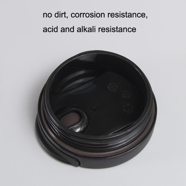 Stainless Steel Thread Insulation Cup in blue with a creative alien design, showcasing its sleek and modern appearance.