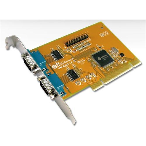 SUNIX MIO5079A PCI card featuring 2 RS-232 ports and 1 IEEE1284 parallel port, designed for enhanced connectivity.