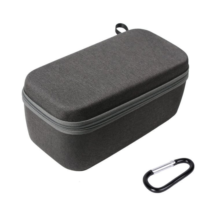 Sunnylife M3-B325 Drone Storage Bag with carabiner, designed for DJI Mavic 3, showcasing its durable fabric and suede lining.