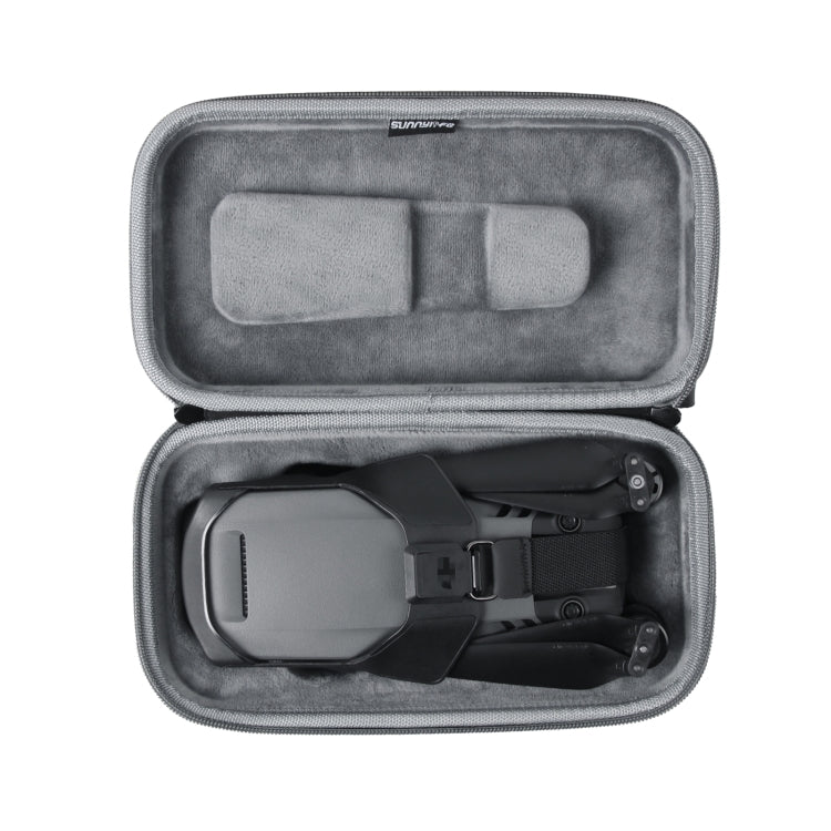 Sunnylife M3-B325 Drone Storage Bag with carabiner, designed for DJI Mavic 3, showcasing its durable fabric and suede lining.