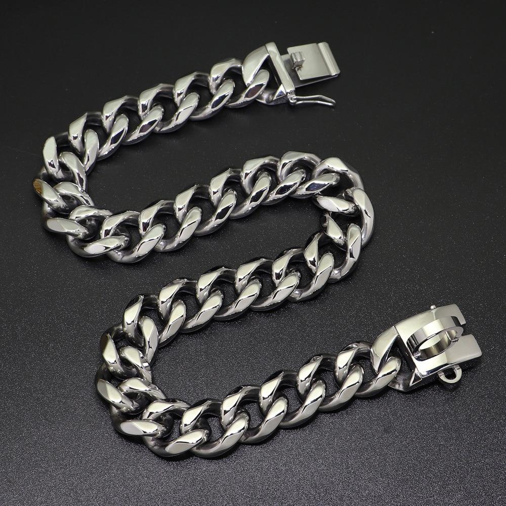 Super Strong Dog Chain Collar made of stainless steel, featuring a slip choke design, available in silver and gold colors, suitable for small and large dogs.
