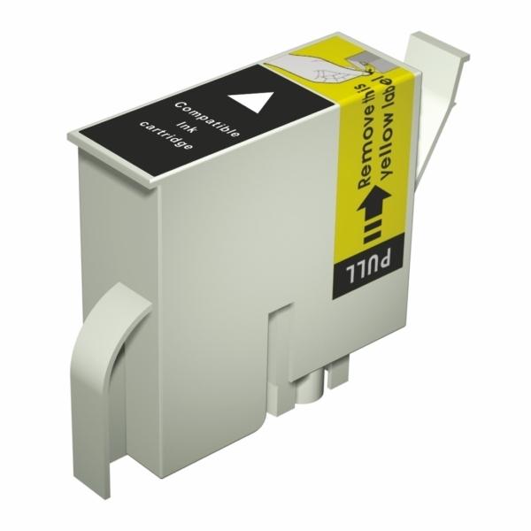 T0321 Black Compatible Inkjet Cartridge showcasing its sleek design and high-quality components.