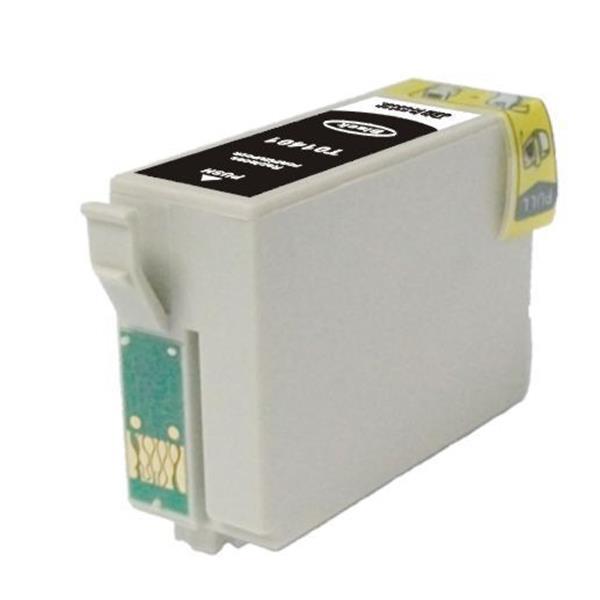 T1401 Black Compatible Inkjet Cartridge showcasing its sleek design and quality components.
