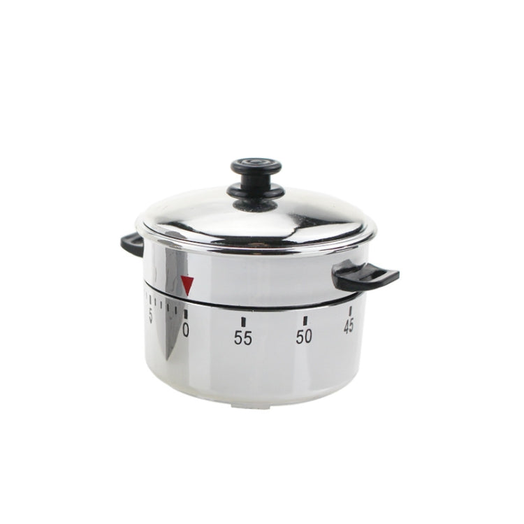T404 Home Kitchen Pressure Cooker Shape Mechanical Timer in a stylish design, featuring a manual dial for setting cooking times.