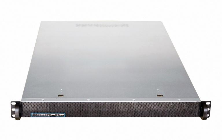 TGC Rack Mountable Server Chassis 1U with 4 internal bays for 3.5-inch drives, designed for efficient server setups.