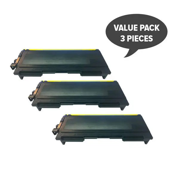 TN-2025 CWAA0649 Premium Generic Toner set of 3 cartridges, designed for high-quality laser printing.