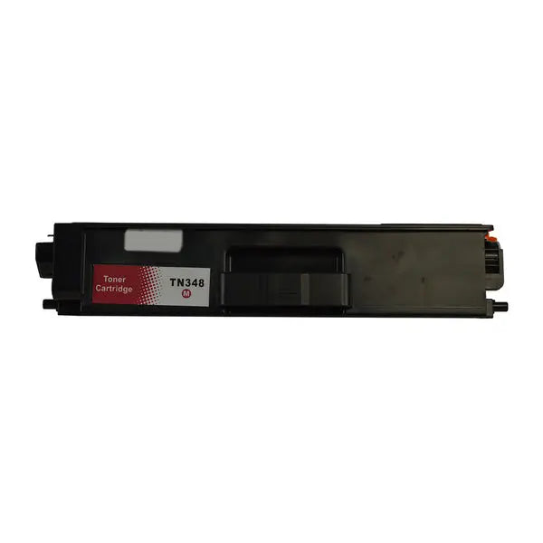 TN-348 Magenta Super High Yield Generic Toner cartridge, vibrant magenta color, designed for high-quality printing.