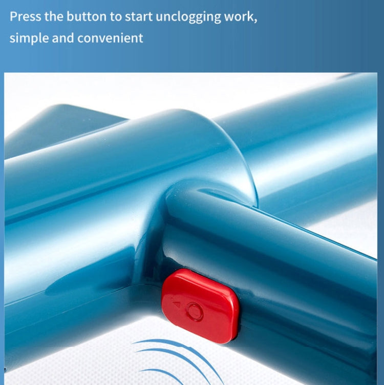 Stainless steel toilet pipe dredger with comfortable handle and multiple plugs for unclogging various household drains.