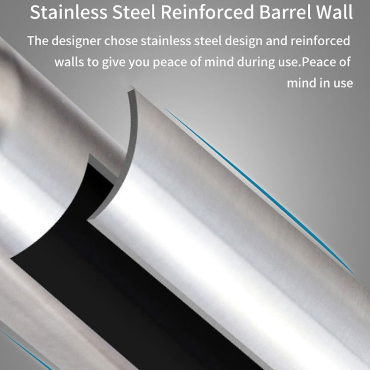 Stainless steel toilet pipe dredger with comfortable handle and multiple plugs for unclogging various household drains.