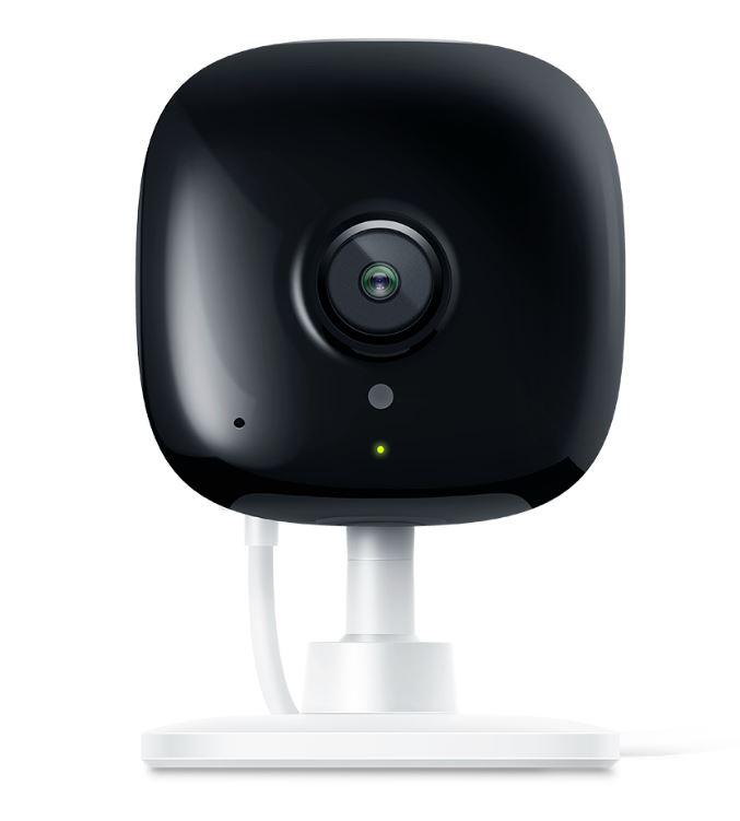 TP-LINK KC100 Kasa Spot Camera with night vision and wide-angle view, designed for home security.