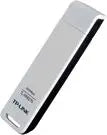 TP-LINK TL-WN821N N300 Wireless N USB Adapter with on-board antenna and WPS button.
