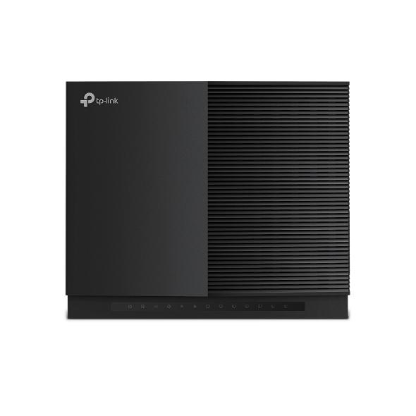 TP-LINK VC321-G2h AC1600 modem with dual-band Wi-Fi and VoIP support, showcasing its sleek design and multiple ports.