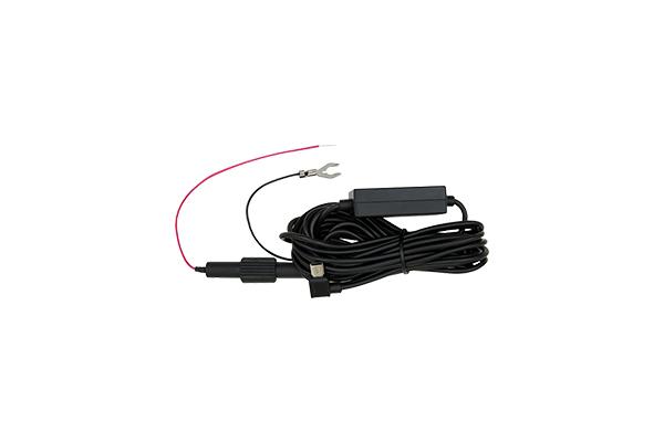 TRANSCEND TS-DPK2 Dashcam hardwire kit featuring a 4-meter mini-USB cable and power protection circuitry for DrivePro models.