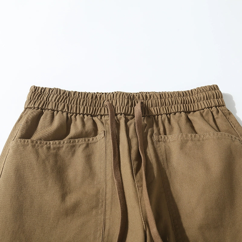 Trendy Export Original Twill Casual Pants Parka displayed on a model, showcasing its stylish design and comfortable fit.