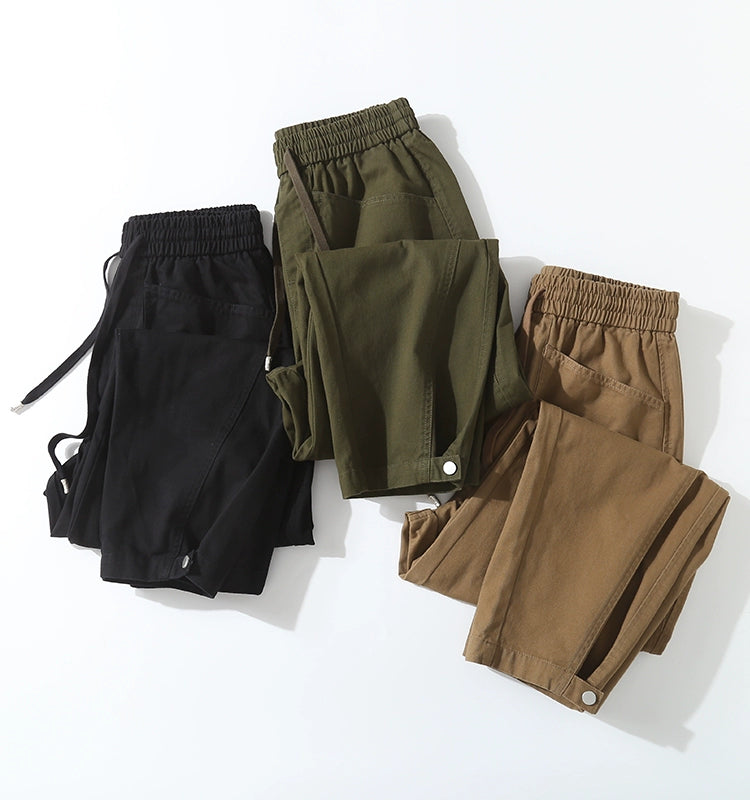 Trendy Export Original Twill Casual Pants Parka displayed on a model, showcasing its stylish design and comfortable fit.