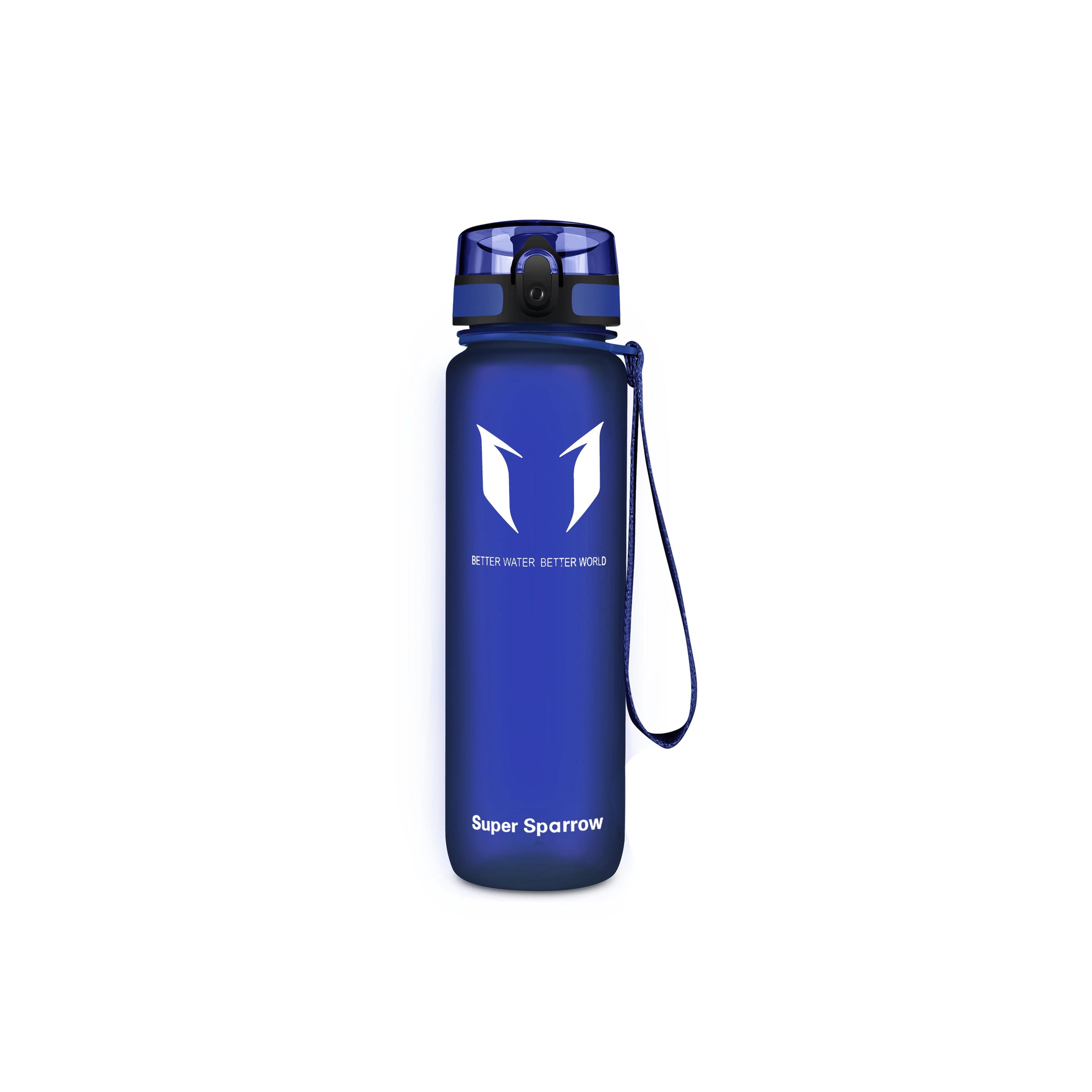 Tritan Sports Water Bottle in matte finish, 32OZ capacity, showcasing ergonomic design and spill-proof top.