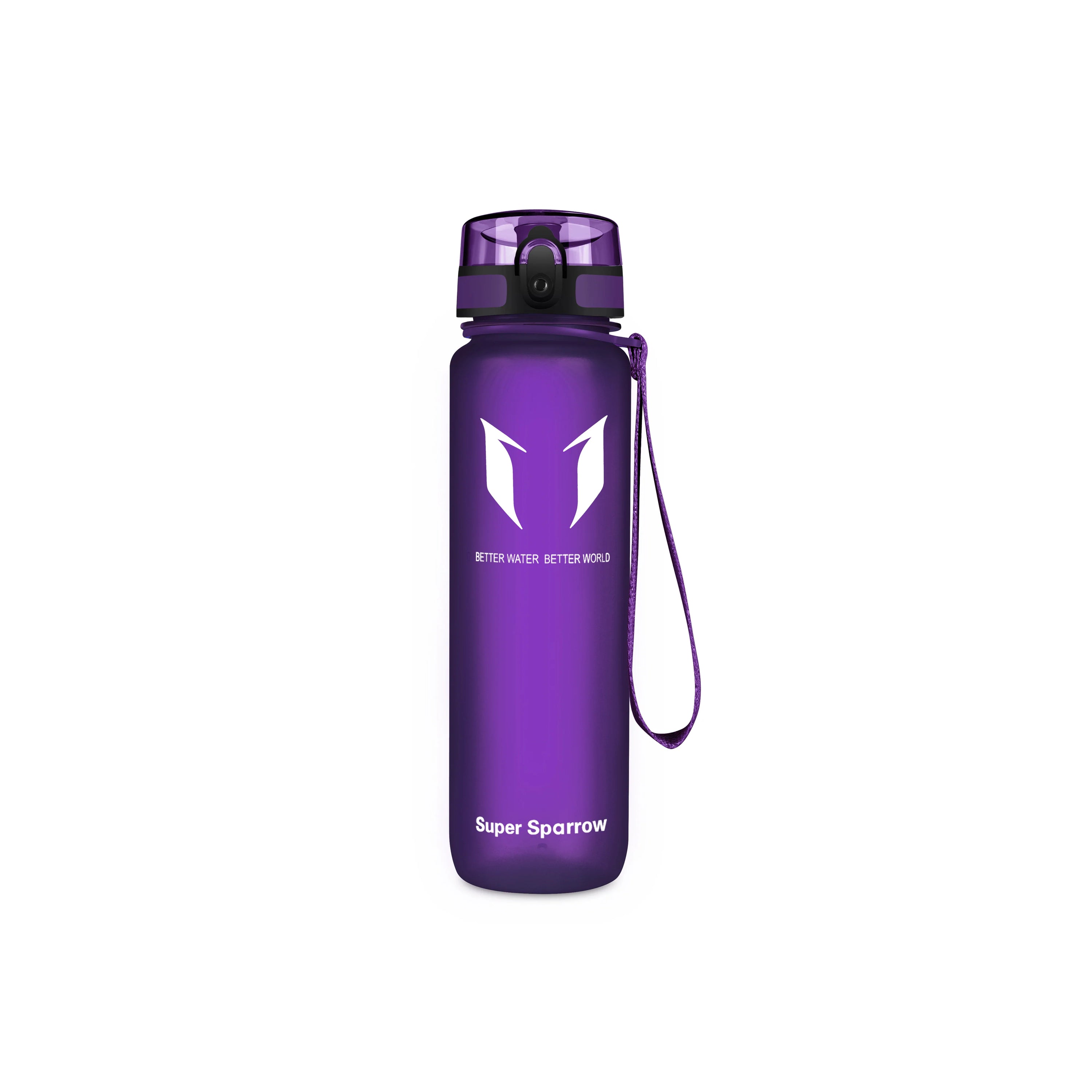 Tritan Sports Water Bottle in matte finish, 32OZ capacity, showcasing ergonomic design and spill-proof top.